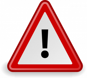 Warning triangle